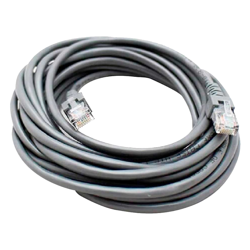 Cable De Red Ghia Mts Pies Patch Cord Rj Cat E Utp Gris